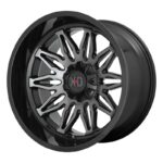 XD859 Gloss Black Machined With Gray Tint 10.0x20 5/127/139,7 ET-18 CB78.1