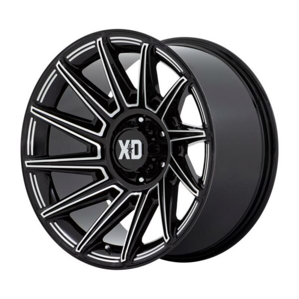 XD867 SPECTER GLOSS BLACK MILLED 10.0x20 8170 ET 18 CB125.1 Alumiinivanteet 36640 1