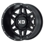 XS128 Satin Black 7.0x15 4/110 ET35 CB86.0
