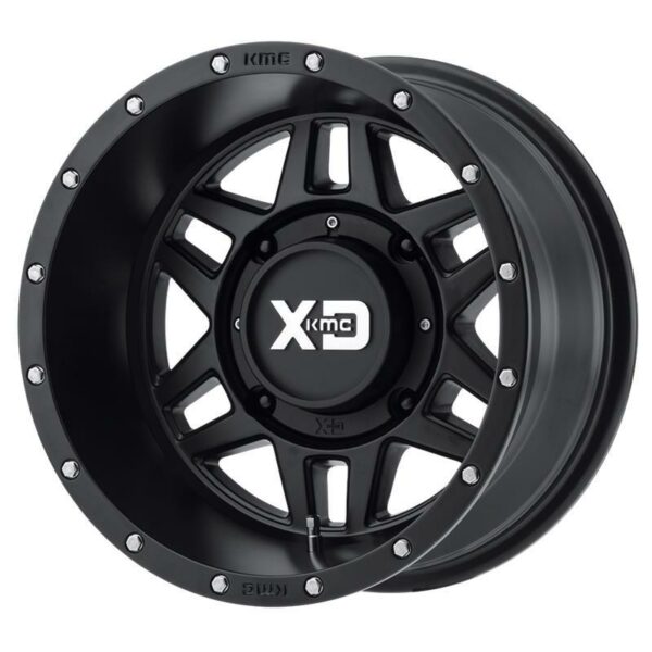 XS128 Satin Black 7.0x15 4110 ET35 CB86.0 Alumiinivanteet 16188 1