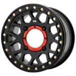 XS235 Satin Black 6.0x15 4/110 ET38 CB86.0