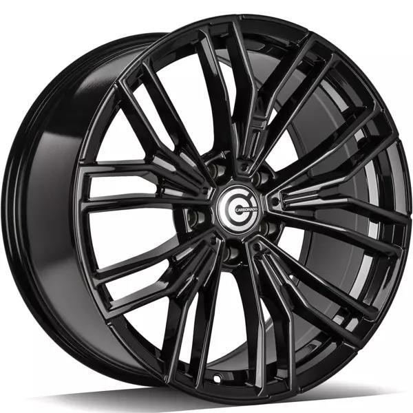 Yankee Black Glossy 8.0x19 5112 ET28 CB66.6 Alumiinivanteet 38228 1