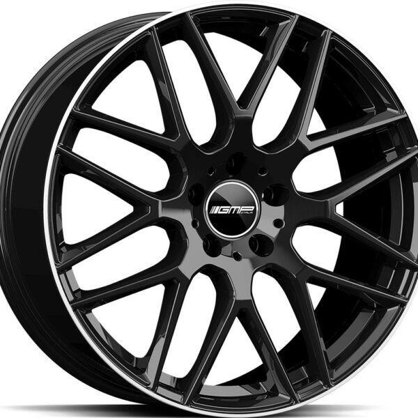 GMP Berghem Black Diamond Lip 9.0x19 5112 ET48 CB66.6 Alumiinivanteet 40964 1