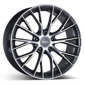 MAK Munchen Gun Met Mirr. 8.5x20 5120 ET15 CB72.6 Alumiinivanteet 40874 1