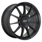 R168 DTM SATIN BLACK 8.5x18 4/100/108 ET35 CB72.6