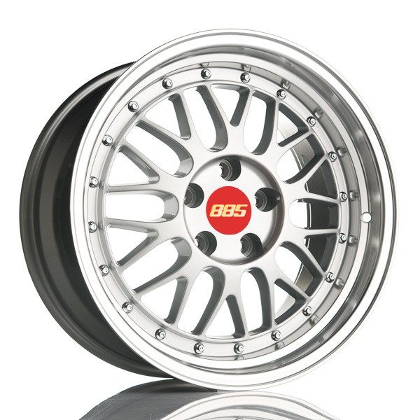 885 LeMans Silver 8.5x17 5112 ET30 CB66.6 Alumiinivanteet 43947 1