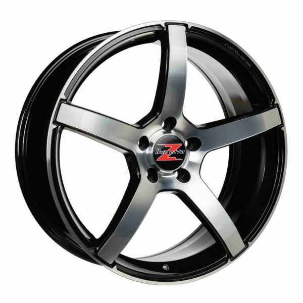 Barzetta Inverno Black Polished 8.5x20 5114.3 ET40 CB67.1 Alumiinivanteet 44270 1