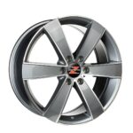 Barzetta Toro Titaniumpolish Pakettiautoihin 8.5x20 6130 ET55 CB84.1 Alumiinivanteet 44274 1