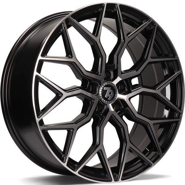 SV K Black Front Polished 8.0x20 5112 ET30 CB66.6 Alumiinivanteet 44736 1