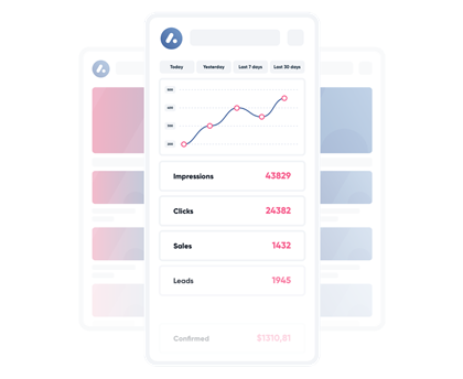 mobile illustration adtraction web