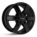 AVUS AC V61 Black 7.0x17 6130 ET50 CB84.1 Alumiinivanteet 48486 1