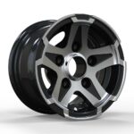 Alu. Trailer Black pol. 6.0x10 5/112 ET0 CB67.1