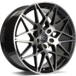 Crazy Black Front Polished 8.5x19 5/120 ET35 CB72.6