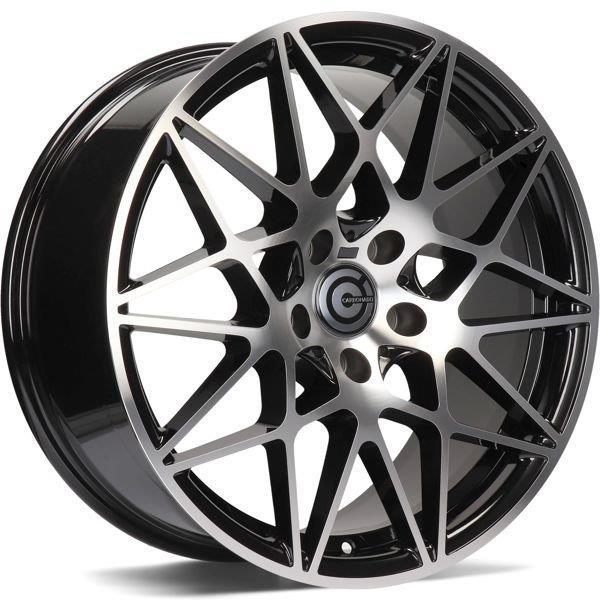 Crazy Black Front Polished 8.5x19 5120 ET35 CB72.6 Alumiinivanteet 54419 1