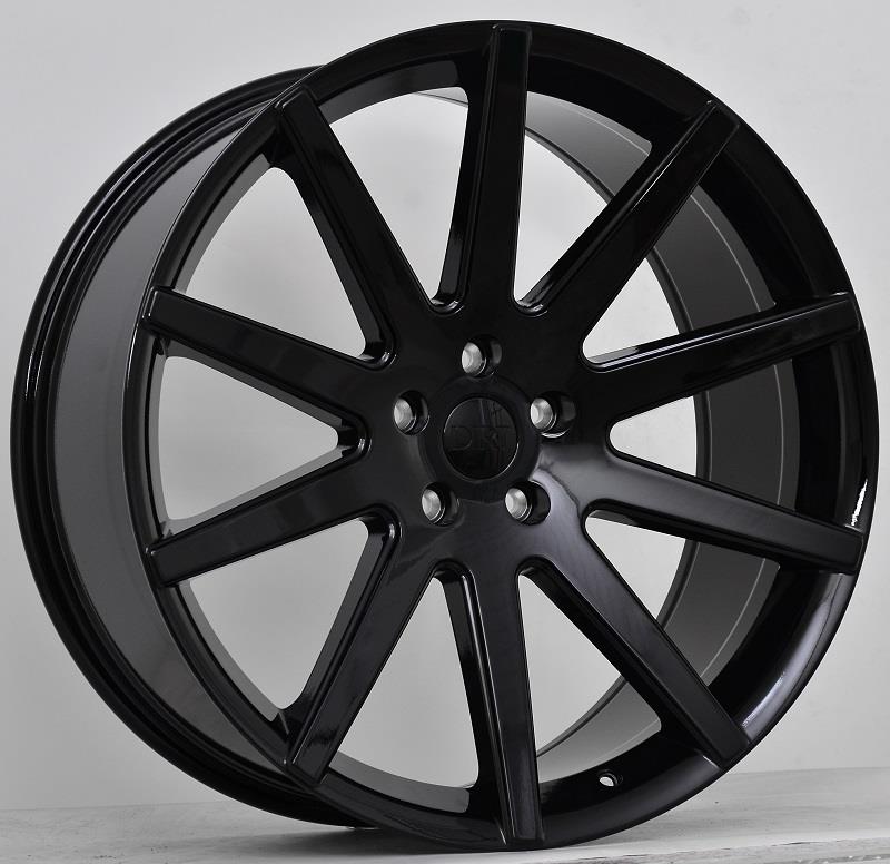 D54 Glossblack 9.5x22 51397 ET17 CB78.1 Alumiinivanteet 54254 1 D54 Glossblack 9.5x22 51397 ET17 CB78.1 Alumiinivanteet 54254 1