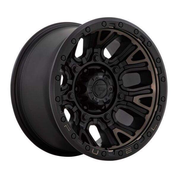 D824 TRACTION MATTE BLACK W DOUBLE DARK TINT 9.0x20 61397 ET1 CB106.1 Alumiinivanteet 50817 1