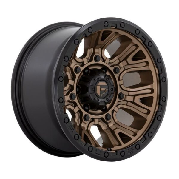 D826 TRACTION MATTE BRONZE W BLACK RING 9.0x17 5127 ET 12 CB71.5 Alumiinivanteet 50859 1