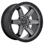 FUEL FC698 MATTE GUN METAL BLACK BEAD RING 9x17 6/114.3 ET12 CB66.1