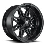 Fuel Hostage D625 Gloss Black 9.0x18 6/135 ET1 CB106.1