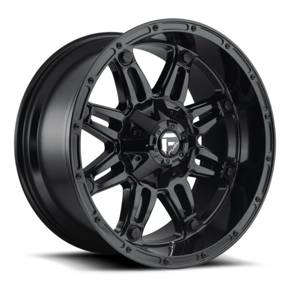 Fuel Hostage D625 Gloss Black 9.0x18 6135 ET1 CB106.1 Alumiinivanteet 6940 1