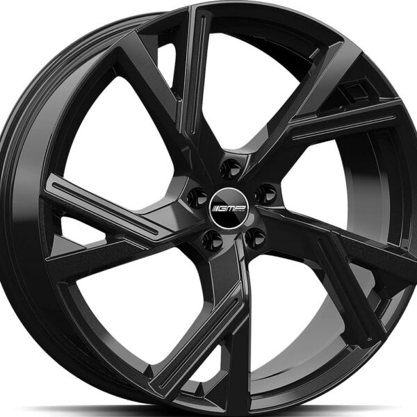 GMP Angel Glossy Black 9.0x22 5112 ET40 CB66.6 Alumiinivanteet 7537 1