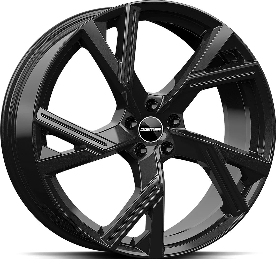 GMP Angel Glossy Black 9.0x22 5112 ET40 CB66.6 Alumiinivanteet 7537 1 GMP Angel Glossy Black 9.0x22 5112 ET40 CB66.6 Alumiinivanteet 7537 1