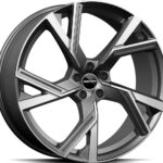 GMP Angel Matt Anthracite Diamond 9.0x22 5112 ET35 CB66.6 Alumiinivanteet 6711 1