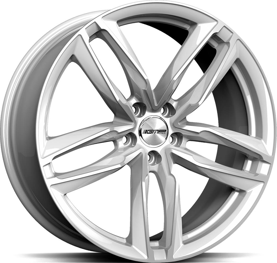 GMP Atom Silver 9.0x20 5112 ET35 CB66.6 Alumiinivanteet 47534 1 GMP Atom Silver 9.0x20 5112 ET35 CB66.6 Alumiinivanteet 47534 1