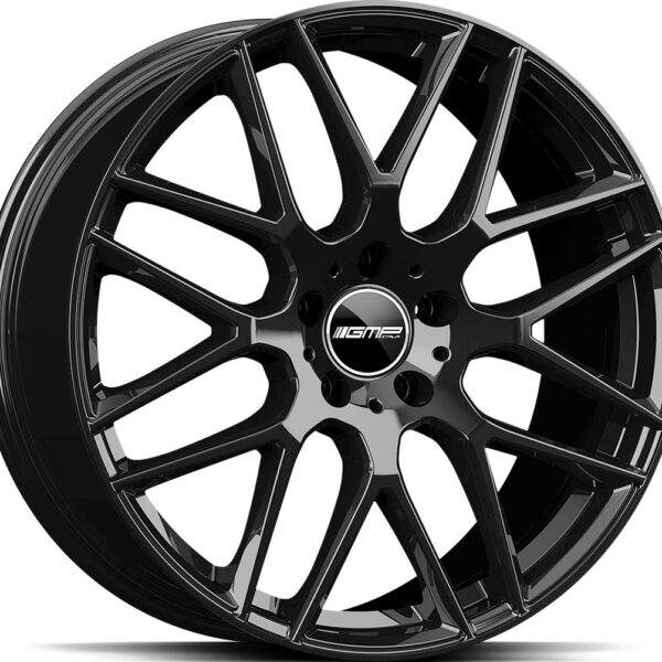 GMP Berghem Glossy Black 8.0x18 5112 ET45 CB66.6 Alumiinivanteet 8704 1