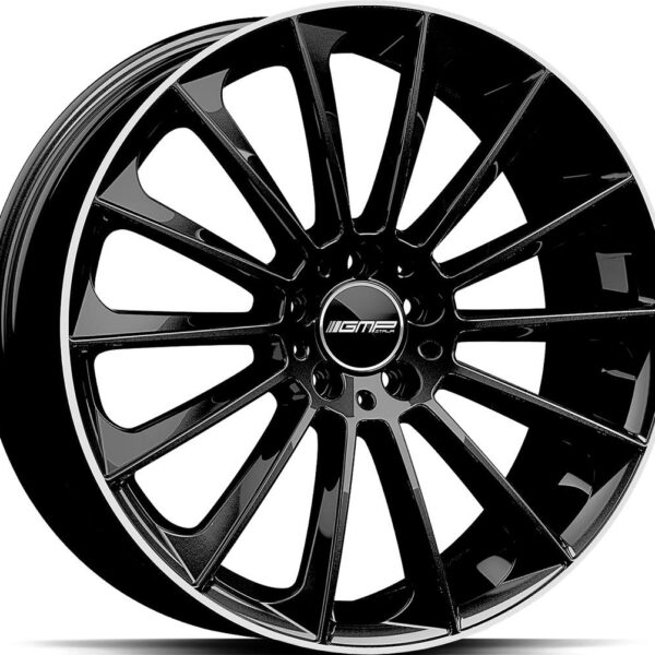 GMP Stellar Black Diamond Lip 9.5x19 5112 ET35 CB66.6 Alumiinivanteet 6866 1