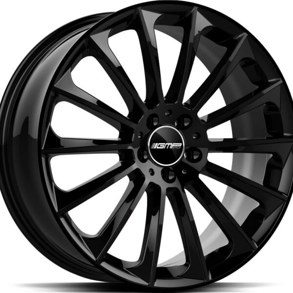 GMP Stellar Glossy Black 8.0x18 5112 ET35 CB66.6 Alumiinivanteet 6856 1