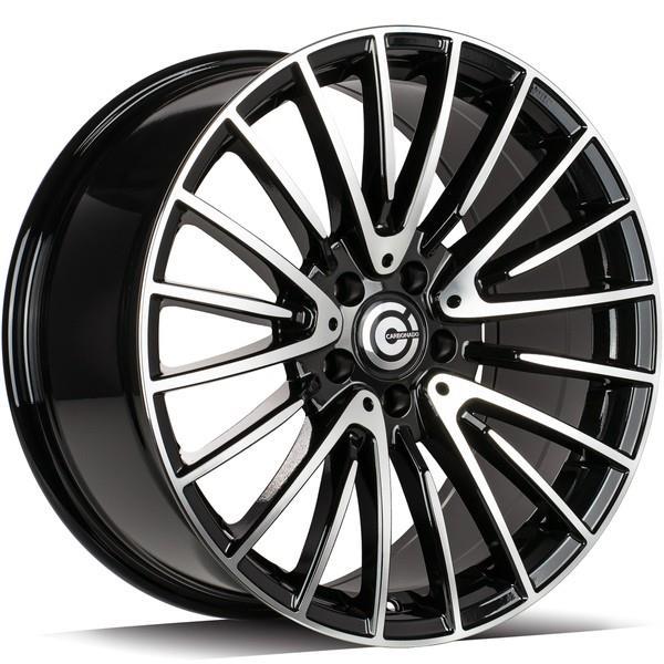 Inex Black Front Polished 8.5x19 5112 ET35 CB66.6 Alumiinivanteet 46543 1