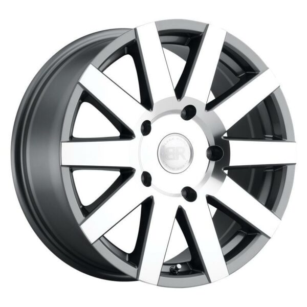JOURNEY GLOSS GUNMETAL W MIRROR CUT FACE 8.0x18 5130 ET48 CB84.1 Alumiinivanteet 52406 1