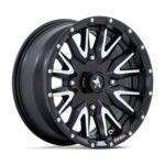 M49 CREED MATTE BLACK MACHINED 7.0x14 4/110 ET10 CB86.0