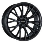 MAK Munchen Matt Black 9.0x18 5120 ET44 CB72.6 Alumiinivanteet 47194 1