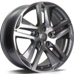 Nice Anthracite Front Polished 7.5x17 5/108 ET45 CB67.1