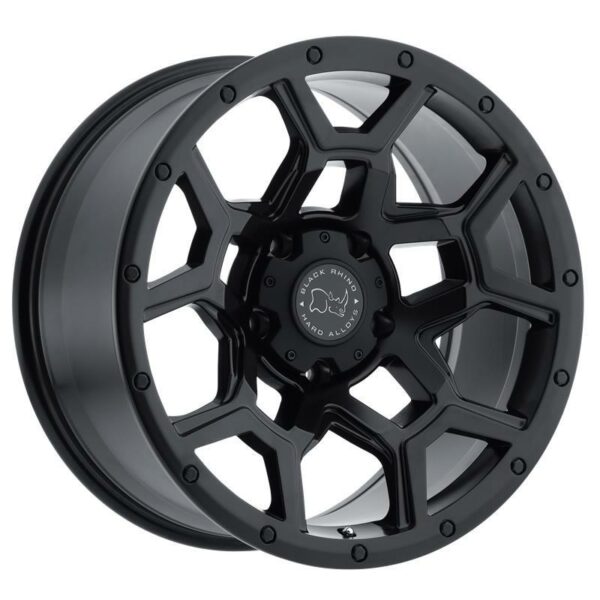 OVERLAND MATTE BLACK 9.5x17 61397 ET 18 CB112.1 Alumiinivanteet 28329 1