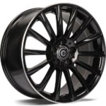 Performance Black Glossy Lip Polished 8.5x18 5/112 ET35 CB66.6