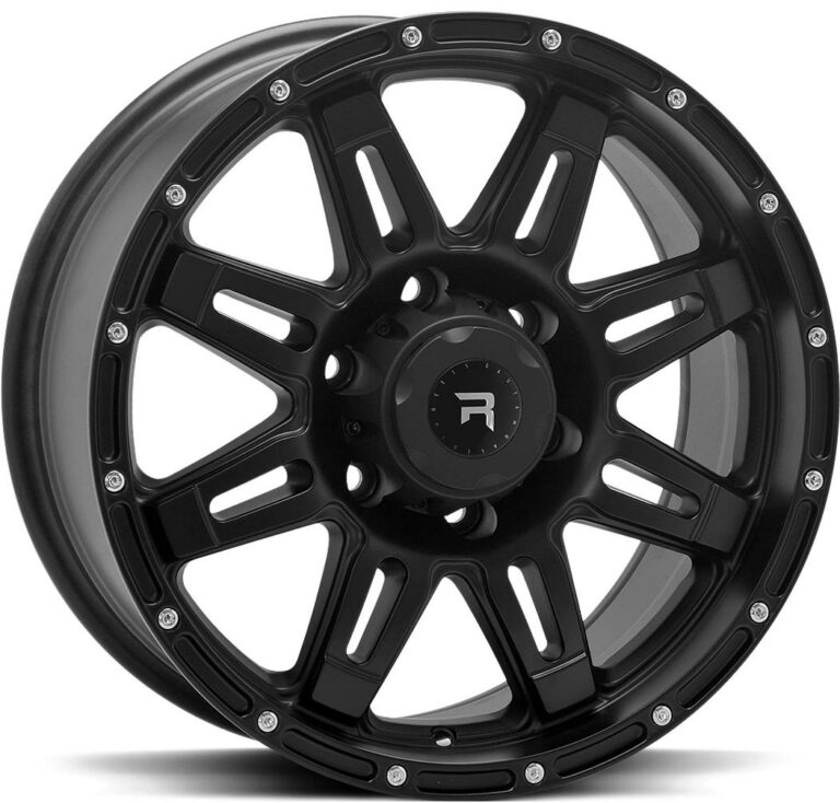 R SERIES R5 Black 9.0x20 61397 ET25 CB78.1 Alumiinivanteet 1040 1