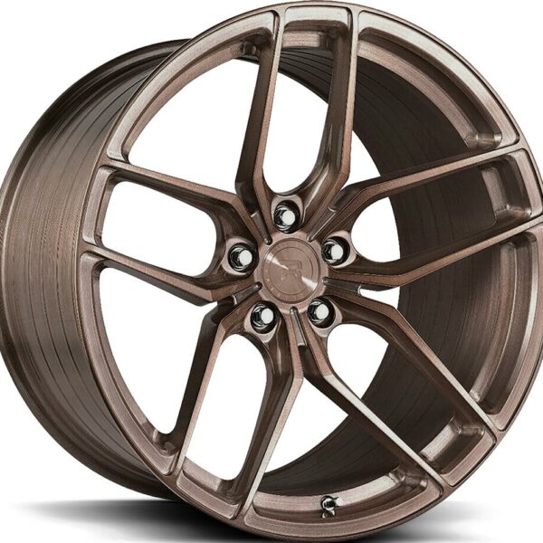 R SERIES R8 Bronze Brushed 10.5x22 5112 ET30 CB66.6 Alumiinivanteet 48009 1