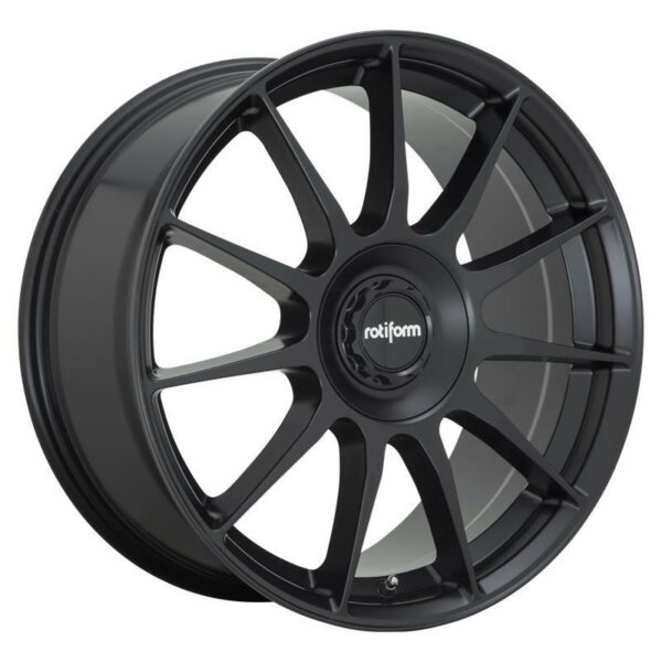 R168 DTM SATIN BLACK 8.0x17 51081143 ET40 CB72.6 Alumiinivanteet 52482 1