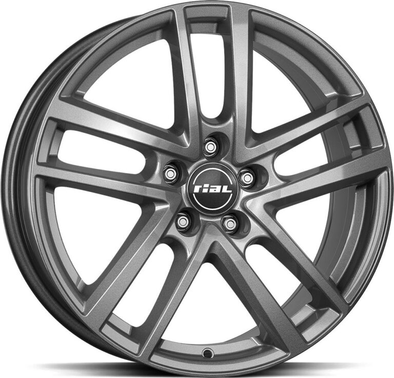 RIAL Astorga Graphite 7.5x17 5105 ET44 CB56.6 Alumiinivanteet 48027 1