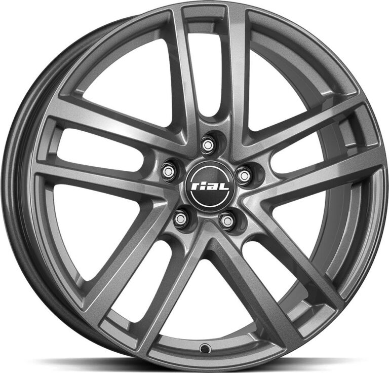 RIAL Astorga Graphite 7.5x17 5112 ET38 CB66.6 Alumiinivanteet 47987 1