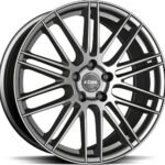 RIAL Kibo Metal Grey 8.0x19 51143 ET40 CB70.1 Alumiinivanteet 923 1