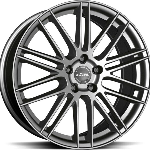 RIAL KiboX Metal Grey 9.0x20 5112 ET33 CB66.6 Alumiinivanteet 1827 1