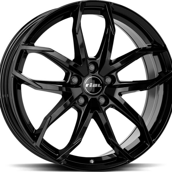 RIAL Lucca Diamond Black 7.5x17 5110 ET29 CB65.1 Alumiinivanteet 1846 1