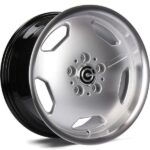 Retro Diamond Hyper Silver Lip Polished 8.0x17 5/112 ET35 CB66.6