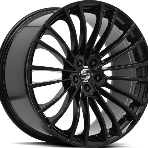 SPATH SP48 Gloss Black 11.5x22 5112 ET35 CB66.6 Alumiinivanteet 5567 1