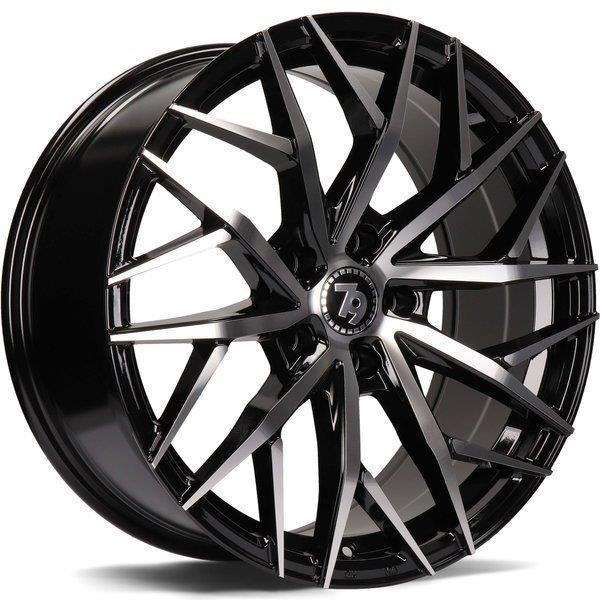 SV C Black Front Polished 8.0x18 5112 ET30 CB66.6 Alumiinivanteet 46467 1