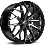 SV C Black Front Polished 8.0x18 5120 ET33 CB72.6 Alumiinivanteet 46468 1